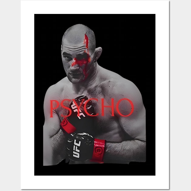 Sean Strickland Psycho Wall Art by FightNation